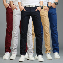 Load image into Gallery viewer, Slim Straight Trousers