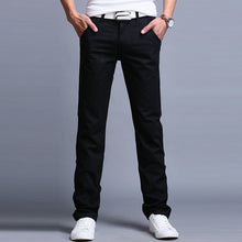 Load image into Gallery viewer, Slim Straight Trousers