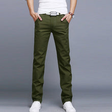 Load image into Gallery viewer, Slim Straight Trousers