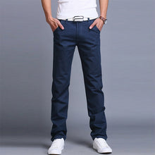 Load image into Gallery viewer, Slim Straight Trousers